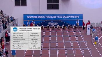 2018 NCAA Indoor Women’s 60m Hurdles