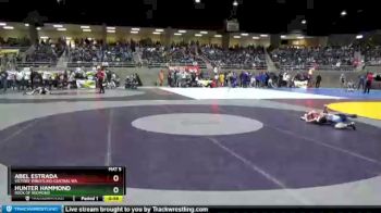 63 lbs Quarterfinal - Abel Estrada, Victory Wrestling-Central WA vs Hunter Hammond, Rock Of Redmond