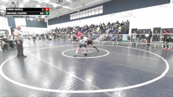 120 lbs Cons. Round 2 - Chris Garcia, La Serna vs Michael Castro, Monache