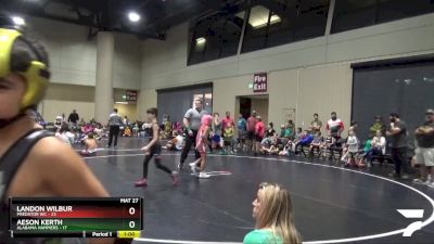 80 lbs Placement Matches (16 Team) - Henry Smith, Alabama Hammers vs Jaxx Keely, Predator WC