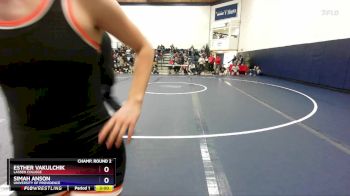 138 lbs Champ. Round 2 - Esther Vakulchik, Lassen College vs Simah Anson, University Of Providence