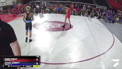 106 lbs Quarters & Wb (16 Team) - Aiden Sweat, Montana 1 vs Ethan Jarrett, HAWAII 2