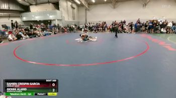 120 lbs Champ. Round 2 - Gionni Alarid, Mountain Range vs Damien Crespin Garcia, Greeley West