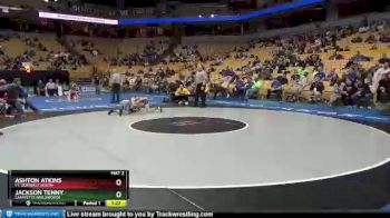 106 lbs Champ. Round 1 - Ashton Atkins, Ft. Zumwalt South vs Jackson Tenny, Lafayette (Wildwood)