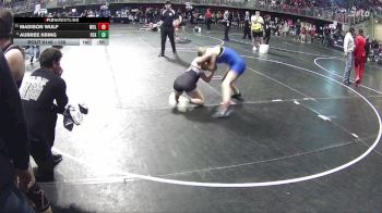 138 lbs Cons. Round 1 - Aubree Kring, FoxFit vs Madison Wulf, WULF