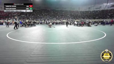 B5A-150 lbs Cons. Semi - Baylor Bart, Coweta vs Dimitri Kizer, Del City