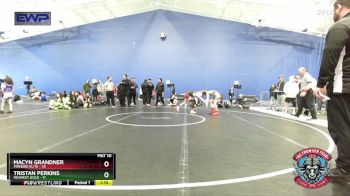 92 lbs Placement (4 Team) - Macyn Grandner, Firebird Elite vs Tristan Perkins, Midwest Gold