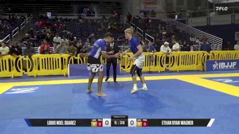 Ethan Ryan Wagner vs Louis Noel Suarez 2025 Pan IBJJF Jiu-Jitsu No-Gi Championship