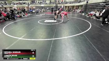 189 lbs Round 2 (4 Team) - Mitchell Wheeler, Liberty vs Landon Rouse, Shakopee