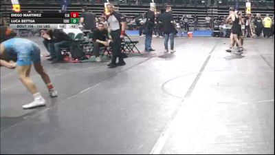 120 lbs Consolation - Diego Martinez, Cja vs Luca Bettua, Edge Wrestling (Hoboken)