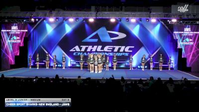 Cheer Sport Sharks - New England - JAWS [2026 L3 Junior - Medium Day 2] 2026 Athletic Championships Grand Nationals