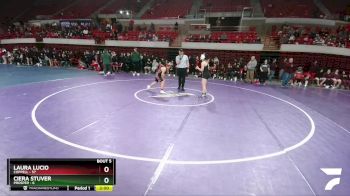 138 lbs Round 1 (16 Team) - Laura Lucio, Coppell vs Ciera Stuver, Prosper