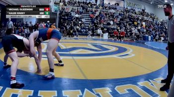 172 lbs 5th Place - Michael Olszewski, Moon Area vs Kaleb Kinzey, Armstrong