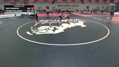 149 lbs 1st Place Match - Matt Randolph, Augsburg vs Dominik Mallinder, Wisconsin-Whitewater