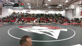 157 lbs Champ. Round 2 - Aidyn Wilemon, Mountain Vista vs Aisley Retallack, Eaglecrest