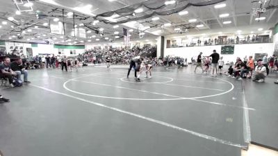 80 lbs Cons. Round 2 - Nixon Minks, Open Mats vs Beckett George, G1 Training Center