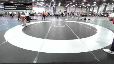 132 lbs Rr Rnd 3 - Charlie Griffin, 10th Planet Black vs Teigan Newell, Lone Star Legends