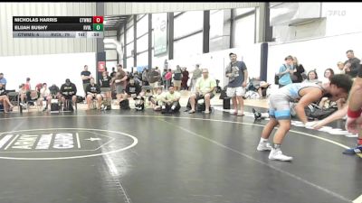 130 lbs Rr Rnd 9 - Nicholas Harris, CT Whale - K8 vs Elijah Bushy, Revival - K8