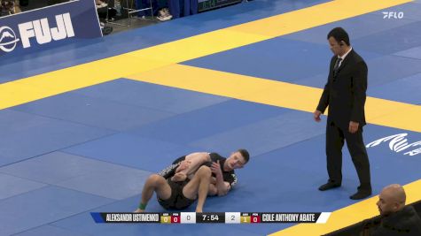 Cole Abate vs Aleksandr Ustimenko | 2024 IBJJF No-Gi World Championship