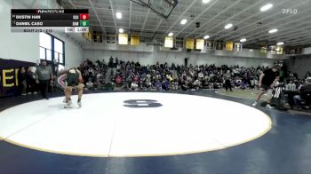 215 lbs Quarterfinal - Daniel Caso, Damien vs Dustin Han, Lutheran/Orange