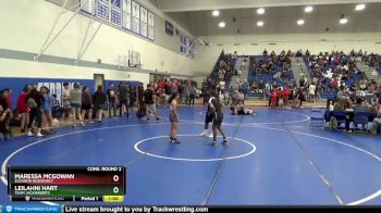 106 lbs Cons. Round 2 - Leilahni Hart, Team Jackrabbits vs Maressa McGowan, Eleanor Roosevelt