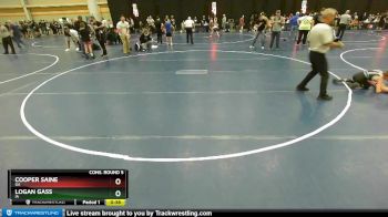 70 lbs Cons. Round 5 - Logan Gass, IA vs Cooper Saine, GA