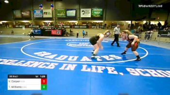 175 lbs Prelims - Veronica Cooper, Cleveland Takedown Club vs Trinity Williams, Clearwater Youth WC