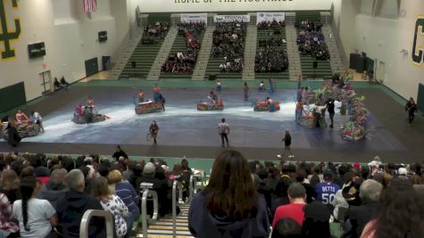 Ayala HS "Chino Hills CA" at 2025 WGI Guard Manhattan Beach Regional
