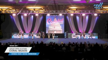 Lunar Viper Allstars - Coral Snakes [2025 L1 Youth - Novice - Restrictions Day 1] 2025 Coastal at the Capitol Grand Nationals