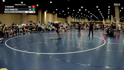 150 lbs Quarters & 3rd Wb (32 Team) - Billy Hamilton, Team Mat Clash vs TJ Watson, North Shelby Regulators Red