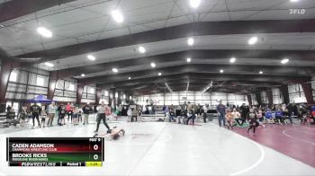 61 lbs Champ. Round 1 - Brooks Ricks, Ridgeline Riverhawks vs Caden Adamson, Champions Wrestling Club