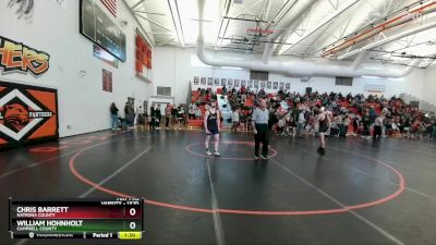 132D Round 2 - William Hohnholt, Campbell County vs Chris Barrett, Natrona County