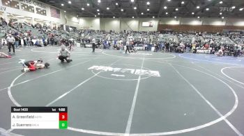 70 lbs Quarterfinal - Andrew Greenfield, Hotshots Wrestling vs Johnny Guerrero, Orland WC