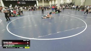 113 lbs Cons. Round 3 - Elijah Ogle, Red Cobra Wrestling Academy vs Shane Rochon, RT Elite Wrestling