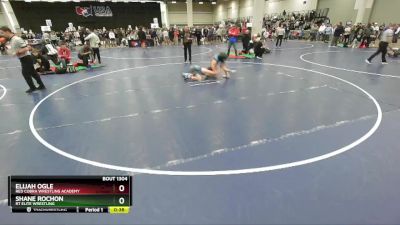 113 lbs Cons. Round 3 - Elijah Ogle, Red Cobra Wrestling Academy vs Shane Rochon, RT Elite Wrestling