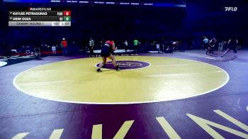 190 lbs Champ. Round 1 - Urim Ouza, Bella Vista vs Kaylee Petrasunas, Pleasant Grove