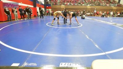 132 lbs Semifinal - Khoner Brown, R.A.W. vs Dexter Karron, Team Tulsa Wrestling Club