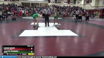 JV-9 lbs Semifinal - Easton Sonberg, Osage vs Lucas House, Iowa City, West