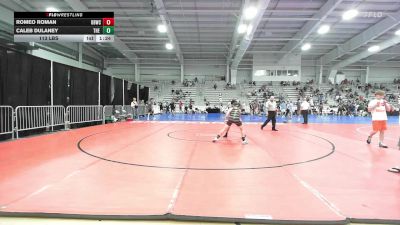 113 lbs Rr Rnd 3 - Romeo Roman, OBWC Red vs Caleb Dulaney, The Shop 814