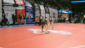 190 Class 2 lbs Cons. Round 3 - Braylon Ellis, Savannah vs Elliott Atwell, Oak Grove