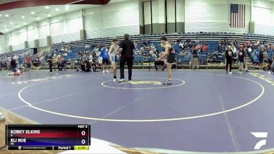 145 lbs Champ. Round 2 - Kobey Elkins, IL vs Eli Roe, MI