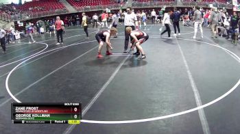 130 lbs Cons. Semi - Zane Frost, Hemingford Jr Wrestling vs George Kollman, Nebraska Boyz