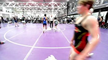 128 lbs Consi Of 4 - Coleman Finn, Empire Wrestling Academy Black vs Elijah Whitaker, Kraken