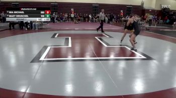 100 lbs Round 1 - Mazy Druschel, Vinton-Shellsburg vs Mia Michael, Union Community