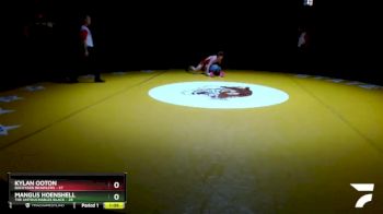 125 lbs Finals (8 Team) - Mangus Hoenshell, The Untouchables Black vs Kylan Ooton, Backyard Brawlers