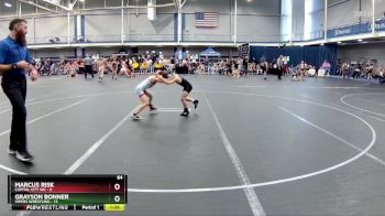 64 lbs Finals (2 Team) - Grayson Bonner, Vipers Wrestling vs Marcus Risk, Capital City WC