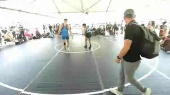 170 lbs Round Of 16 - Zion Bowling Hernandez, Team Thunder vs Julius Soria, Chino WC