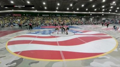 95 lbs Cons. Round 4 - Benjamin Tesch-Wolkins, Gordon/Rushville vs Kyson Haskell, Moorcroft Mat Masters