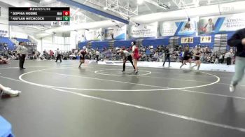145 lbs Semifinal - Kaylan Hitchcock, Olathe North vs Sophia Hoeme, Manhattan