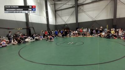 126 lbs Champ. Rd Of 32 - Caleb Clemans, FordDynasty Wrestling Club vs Alejandro Vargas, COWA
